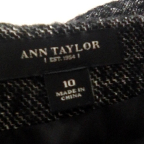 ANN Taylor Wool and Rayon Black Skirt - Picture 5 of 5